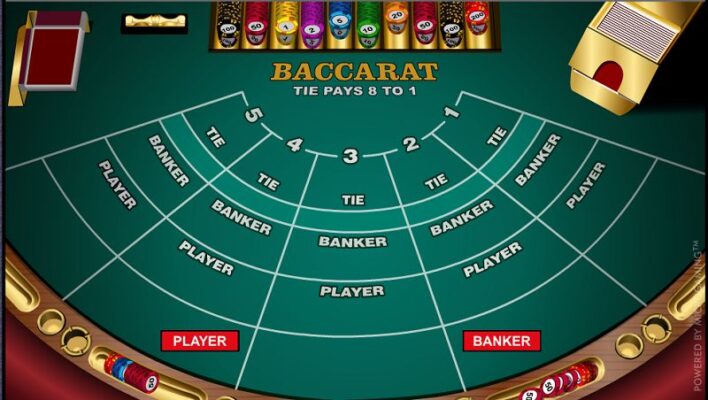 Quy tắc tính điểm trong game bài baccarat khá đơn giản