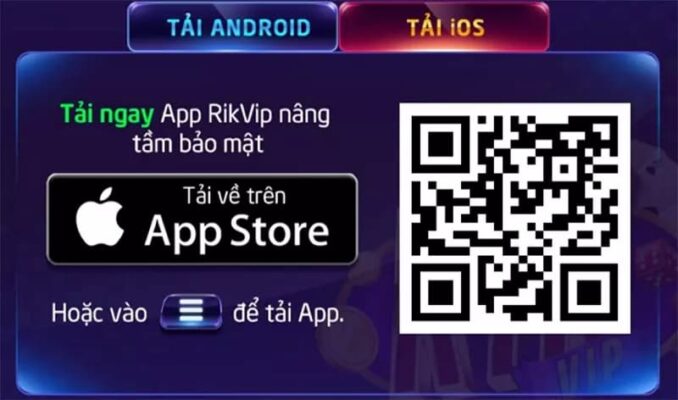 Tải Rikvip về điện thoại để tham gia mọi lúc mọi nơi