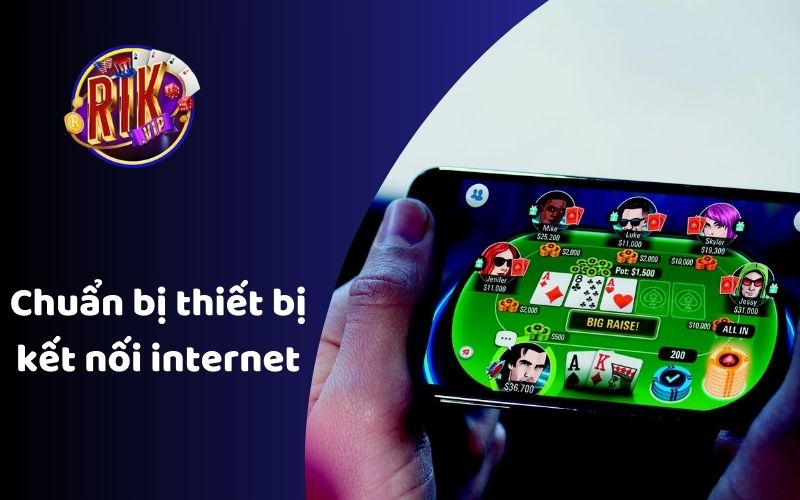 Chuẩn bị thiết bị để tải tool hack Baccarat