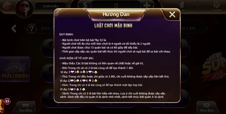 Hiểu Về Khái Niệm "Bài Đè" Trong Mậu Binh